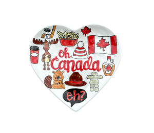 Burr Ridge Canada Heart Plate
