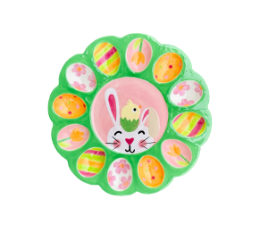 Burr Ridge Easter Sherbet Egg Plate