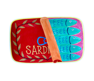 Burr Ridge Sardines Dinner Plate