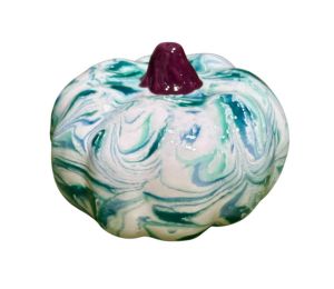 Burr Ridge Teal Shaving Cream Pumpkin
